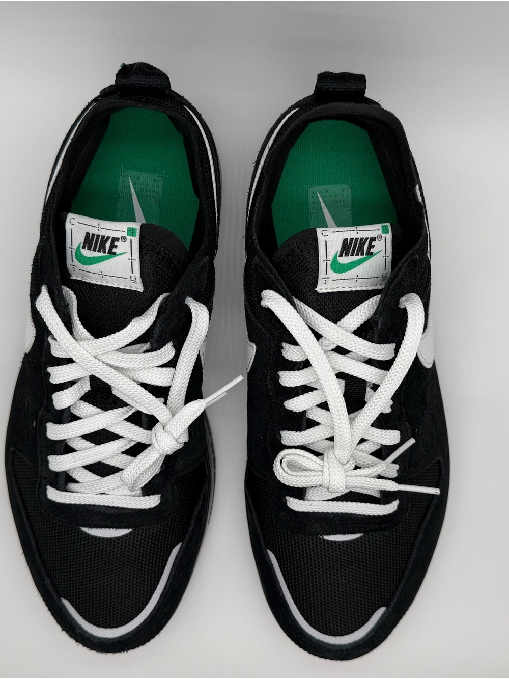 Nike C1TY “Street” Black Sneakers with White Swoosh - Picture 5 of 7